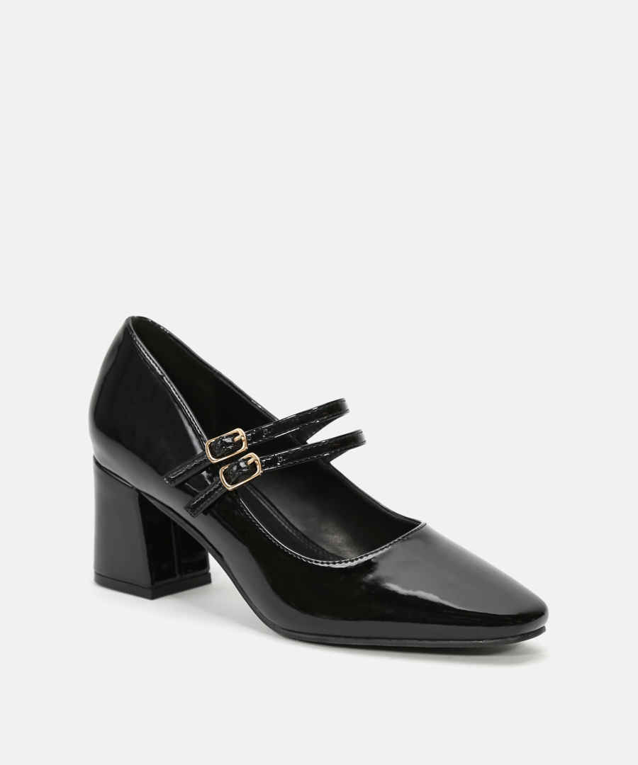 Mary Jane tac&atilde;o de fivela dupla image number null